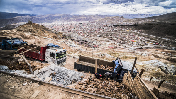 Image: A silver mine in Potosi, Bolivia.