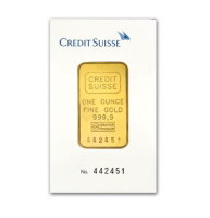 credit suisse gold bar 1 oz fake