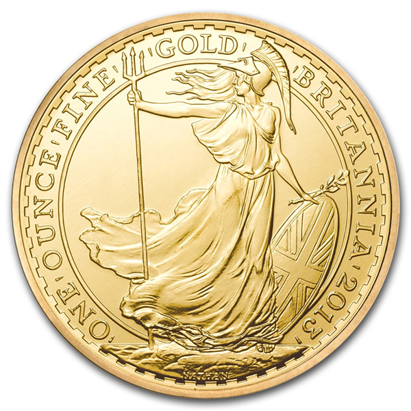 2024 1 oz Gold Britannia .9999 Gold Coin BU