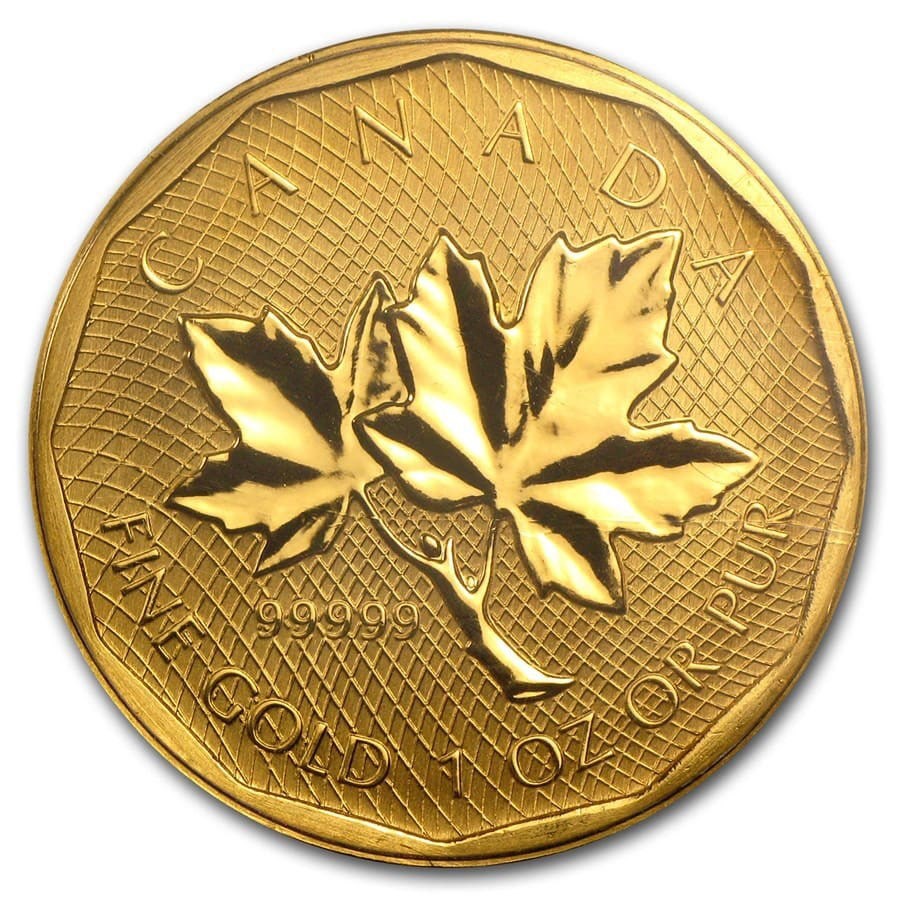 1 oz Canada Maple Leaf .9999 Gold Coin BU