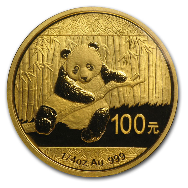 2014 Gold Panda .999 Gold Coin BU