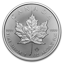 Silver Coin Canadian Maple Leaf 2025 - 1 oz