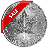 Silver Coin Canadian Maple Leaf 14 1 Oz Silver Bullion