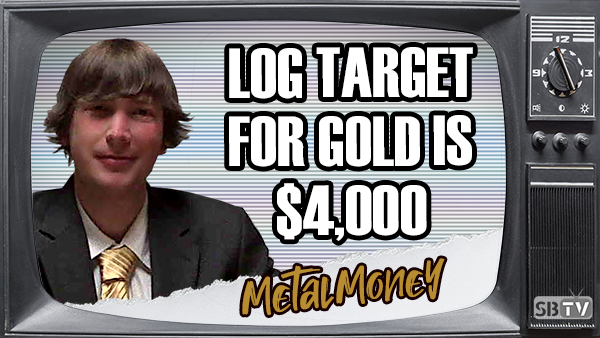 10 Mins with Jordan Roy Byrne: Logarithmic Target for Gold is About $4,000