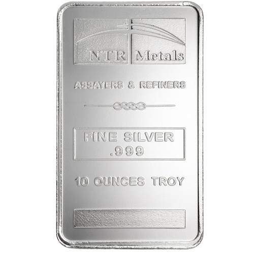 NTR Silver Bar - 10 oz