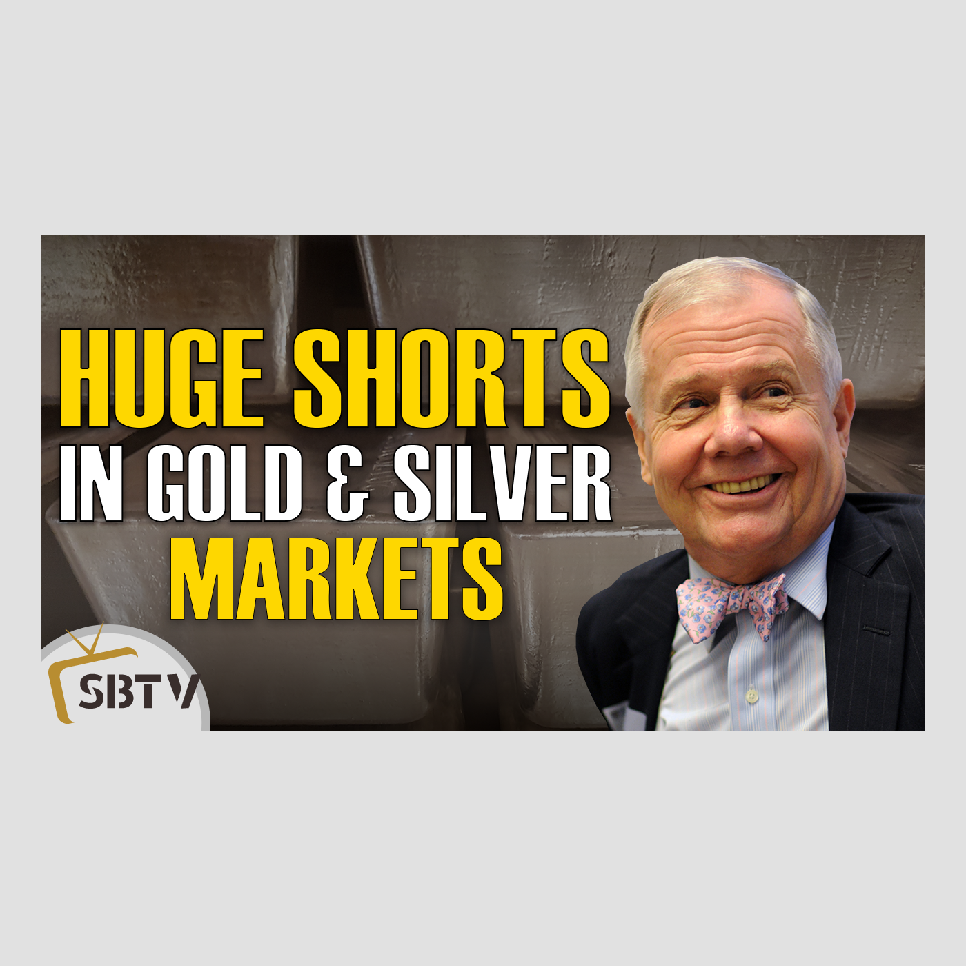 28 Jim Rogers - Gigantic Short Position in Gold and Silver Right Now