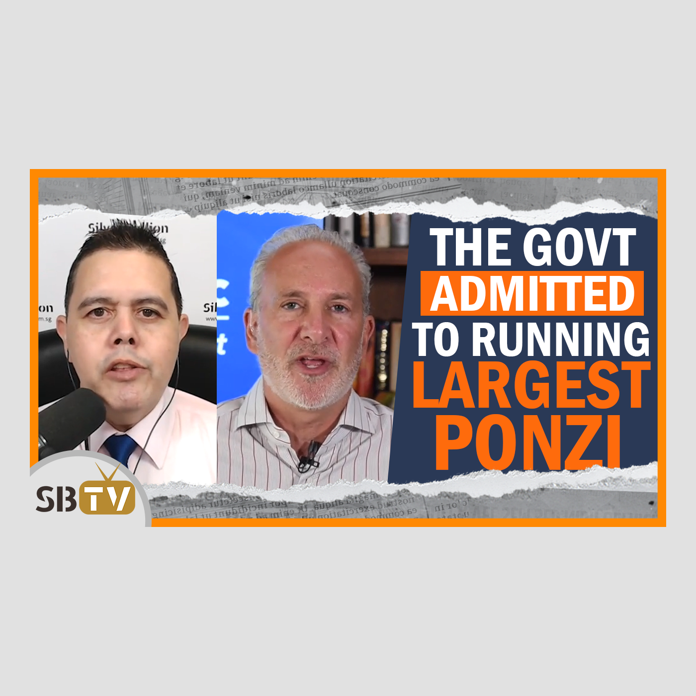 186 Peter Schiff - The Government Admitted to Running the World's Largest Ponzi Scheme